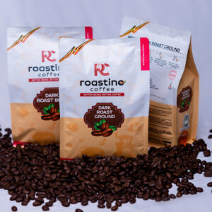 Roastino Ground Coffee  Dark Roast